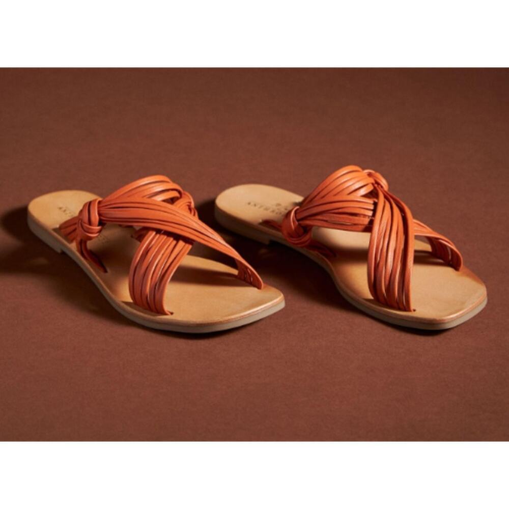 ANTHROPOLOGIE Matisse Mystic‎ Sandals ORANGE SZ 8